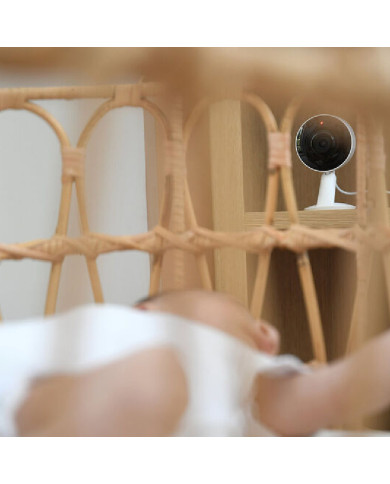 BEABA ZEN CONNECT MINI KŪDIKIO STEBĖJIMO KAMERA, WHITE