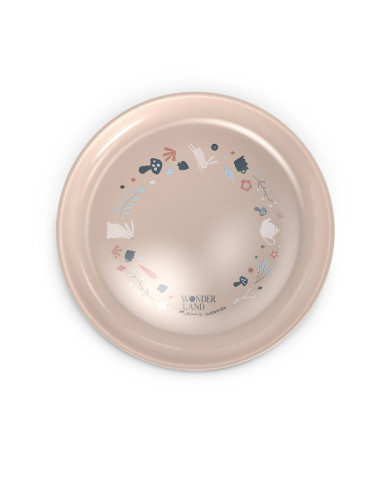 SUAVINEX MOKOMASIS INDŲ RINKINYS NUO 6 MĖN., 5 DALYS – WONDERLAND PINK