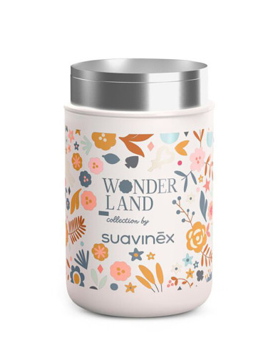 SUAVINEX TERMO MAISTO INDELIS WONDERLAND, 350 ML, BEIGE