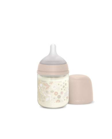 SUAVINEX ANTI-COLIC buteliukas SX PRO su lėtos srovės fiziologiniu žinduku