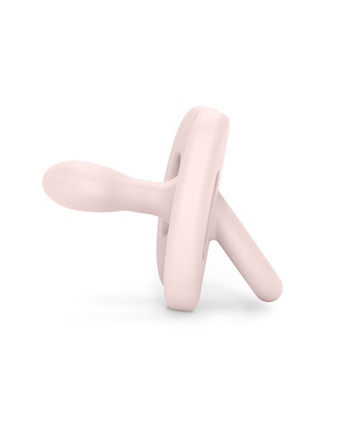SUAVINEX SIMETRINIS FIZIOLOGINIS SILIKONINIS ČIULPTUKAS SX PRO, 6-18 MĖN., ESSENCE ROSE