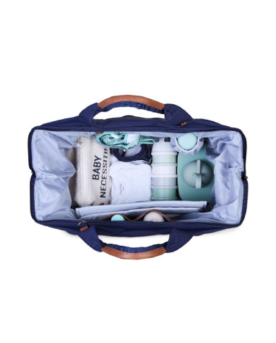 CHILDHOME DIDELIS MAMOS REIKMENŲ KREPŠYS MOMMY BAG SIGNATURE URBAN NAVY