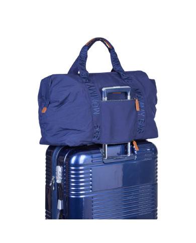 CHILDHOME DIDELIS MAMOS REIKMENŲ KREPŠYS MOMMY BAG SIGNATURE URBAN NAVY