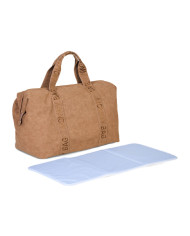 CHILDHOME DIDELIS MAMOS REIKMENŲ KREPŠYS MOMMY BAG SIGNATURE PRESTIGE HAZELNUT