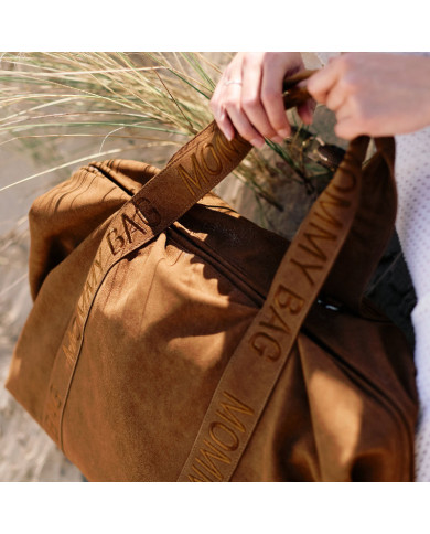 CHILDHOME DIDELIS MAMOS REIKMENŲ KREPŠYS MOMMY BAG SIGNATURE PRESTIGE HAZELNUT