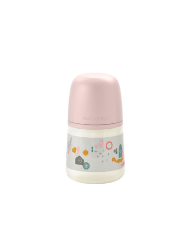 SUAVINEX ANTI-COLIC buteliukas su lėtos srovės fiziologiniu žinduku