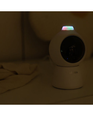 BEABA ZEN SMART AI VIDEO KŪDIKIO STEBĖJIMO MONITORIUS, WHITE