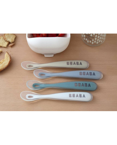 BEABA PRADINIO MAITINIMO SILIKONINIS ŠAUKŠTELIS  4+ MĖN., LIGHT MIST
