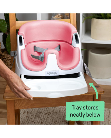 INGENUITY 2IN1 Maitinimo ir Žaidimų Kėdutė, Pink