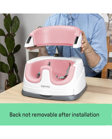 INGENUITY 2IN1 Maitinimo ir Žaidimų Kėdutė, Pink