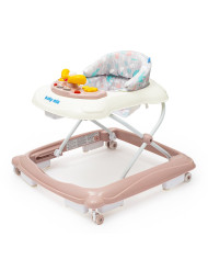 BABY MIX Vaikštynė su Silikoniniais Ratukais, Pink