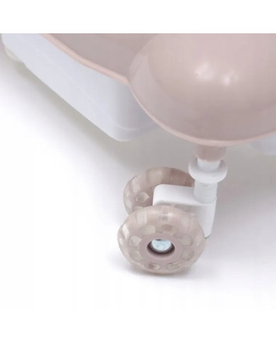 BABY MIX Vaikštynė su Silikoniniais Ratukais, Pink