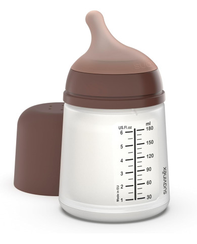 SUAVINEX ZERO ZERO Anti-Colic Buteliukas 180ml nuo +0 mėn.