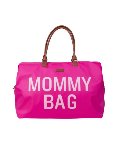 CHILDHOME Mommy Bag - Didelis Mamos Reikmenų Krepšys, Pop Pink