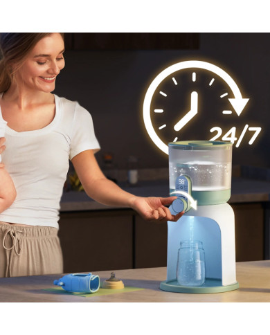 MOMCOZY DUAL LIGHTS BUTELIUKŲ ŠILDYTUVAS KŪDIKIAMS