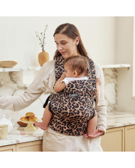 MOMCOZY Ergonominė Kūdikio Nešioklė - Leopardas