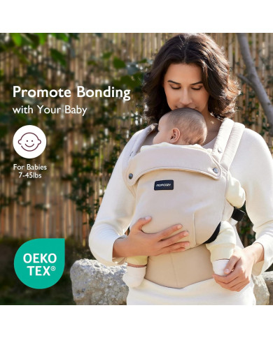 MOMCOZY Ergonominė Kūdikio Nešioklė - Smėlinė