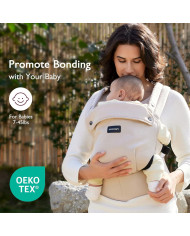 MOMCOZY Ergonominė Kūdikio Nešioklė - Smėlinė