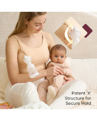 MOMCOZY ELEKTRINIO PIENTRAUKIO LAISVŲ RANKŲ LIEMENĖLĖ, M DYDIS, KŪNO SPALVOS YN08
