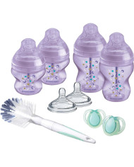 TOMMEE TIPPEE ADVANCED ANTI-COLIC MAITINIMO PRADŽIOS RINKINYS, PURPLE