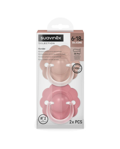 SUAVINEX fiziologinis čiulptukas SX PRO WONDER