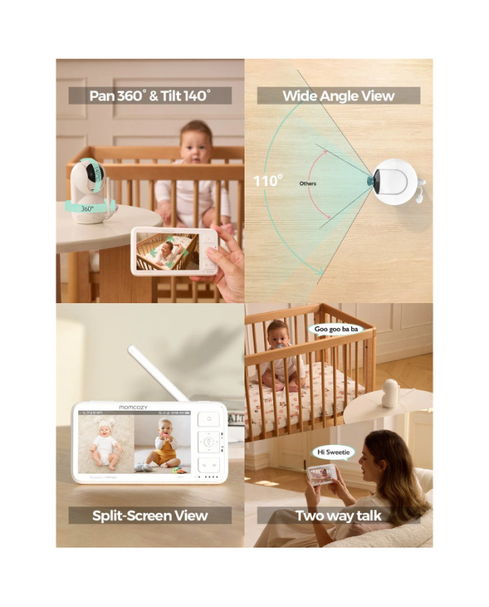 MOMCOZY VIDEO AUKLĖ 5.5 COLIŲ, FULL HD BM03