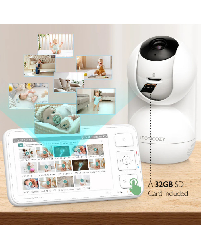 MOMCOZY VIDEO AUKLĖ 5.5 COLIŲ, FULL HD BM03