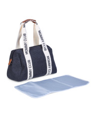 CHILDHOME MOMMY CLUB MAMOS KREPŠYS, SIGNATURE CANVAS BLACK