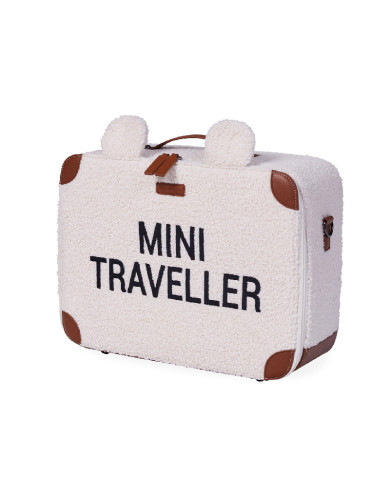 CHILDHOME MINI TRAVELLER VAIKIŠKAS LAGAMINĖLIS, TEDDY OFF WHITE