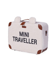 CHILDHOME MINI TRAVELLER VAIKIŠKAS LAGAMINĖLIS, TEDDY OFF WHITE