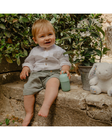 SUAVINEX BABY COLOGNE DOVANŲ RINKINYS MEMORIES: KVAPUSIS VANDUO KŪDIKIAMS 100 ML IR 50 ML, PLIUŠINIS ZUIKUTIS