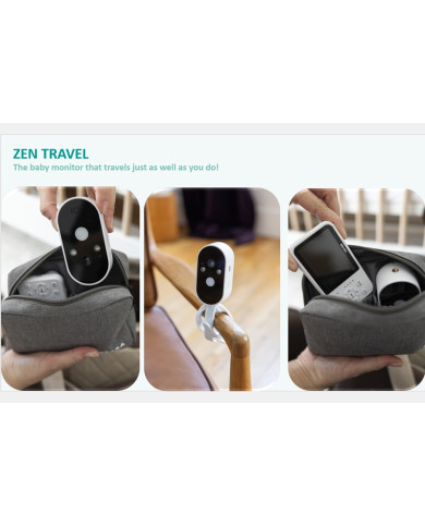 BEABA Zen Travel Video Auklė - Kompaktiška ir Lengva