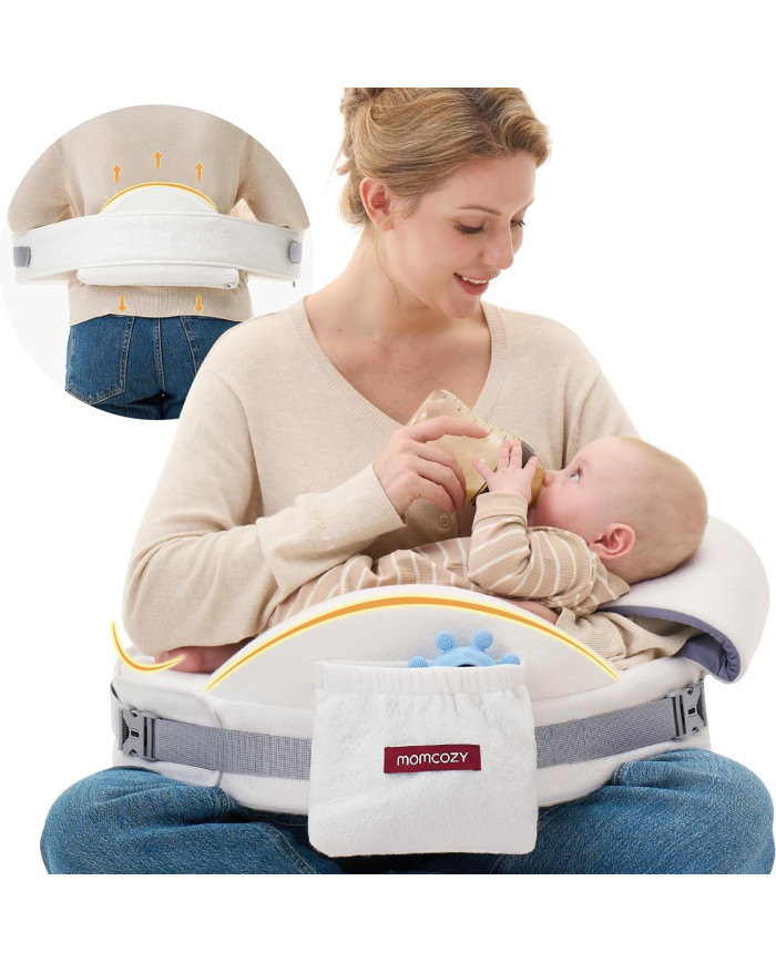 MOMCOZY COZYPRO MAITINIMO PAGALVĖ, GREY