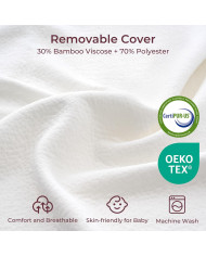 MOMCOZY COZYPRO MAITINIMO PAGALVĖ, GREY