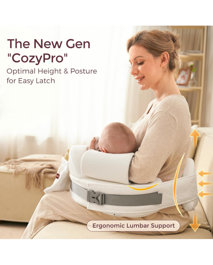 MOMCOZY COZYPRO MAITINIMO PAGALVĖ, GREY