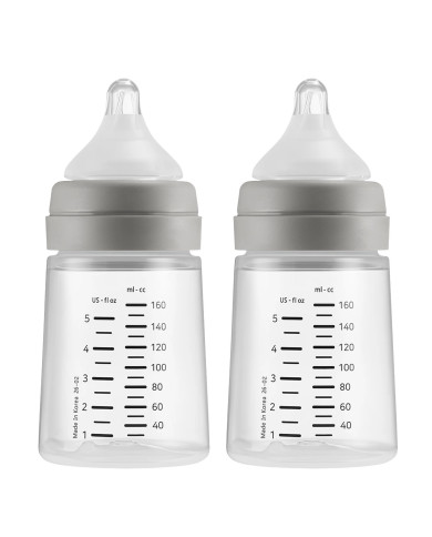 SPECTRA 2 VNT. PP BUTELIUKŲ RINKINYS, 160 ML, SU S DYDŽIO ŽINDUKU, CREAM VANILLA