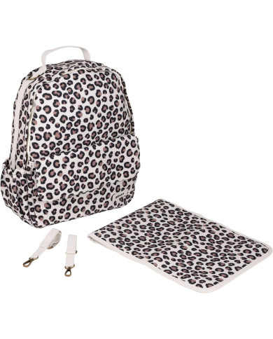 BEABA Tokyo Kuprinė Leopard Clay - Stilinga ir Praktiška