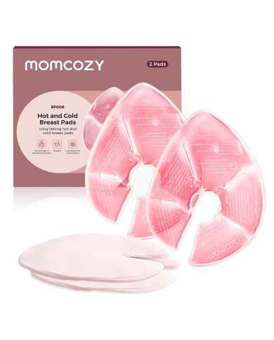MOMCOZY Daugkartiniai Šildomieji ir Šaldomieji Kompresai Krūtims