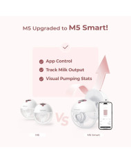 MOMCOZY M5 Smart Pientraukis - Išmanus Belaidis Sprendimas Mamoms