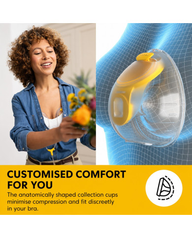 Medela Freestyle Mini Pakraunamas Elektrinis Pientraukis - Hands-Free