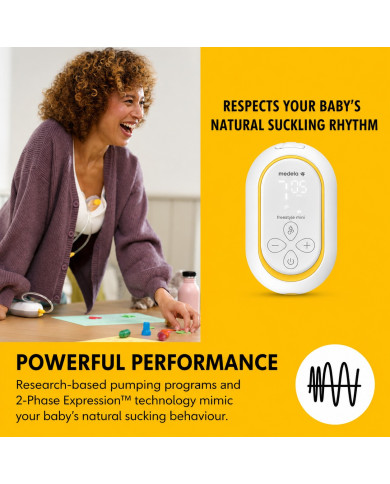 Medela Freestyle Mini Pakraunamas Elektrinis Pientraukis - Hands-Free