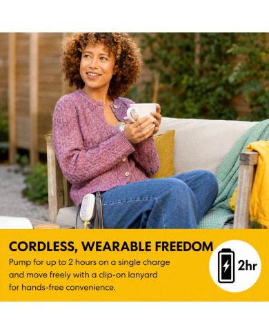 Medela Freestyle Mini Pakraunamas Elektrinis Pientraukis - Hands-Free
