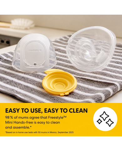 Medela Freestyle Mini Pakraunamas Elektrinis Pientraukis - Hands-Free