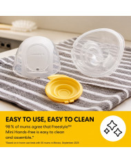 Medela Freestyle Mini Pakraunamas Elektrinis Pientraukis - Hands-Free