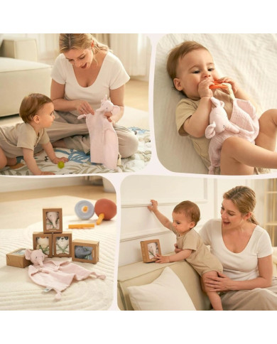 MOMCOZY MIGDUKAS KŪDIKIAMS DRAMBLIUKAS, ROŽINIS