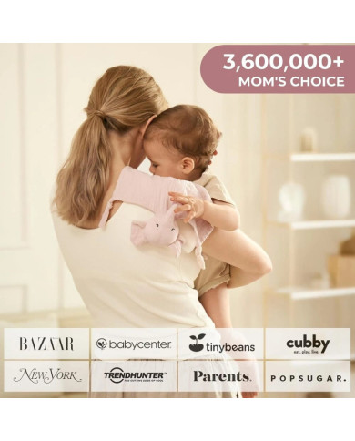 MOMCOZY MIGDUKAS KŪDIKIAMS DRAMBLIUKAS, ROŽINIS