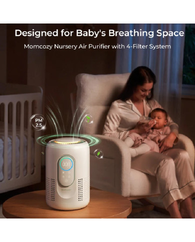 MOMCOZY KŪDIKIO KAMBARIO ORO VALYTUVAS COZYBREATH