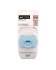 SUAVINEX COLOUR ESSENCE BUTTERFLY FIZIOLOGINIS ČIULPTUKAS SX PRO, 6-18 MĖN., BLUE