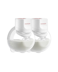 MOMCOZY DVIGUBAS NEŠIOJAMAS BELAIDIS PIENTRAUKIS S12 PRO+, BALTAS