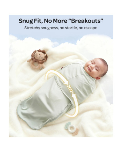 MOMCOZY VYSTYMO KOKONAS KŪDIKIUI, 0–3 MĖN., SERENITY